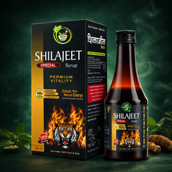 Ayurvedic Shilajit Stamina Booster Syrup – Strength & Energy Enhancer | Herbal Wellness Blend | KGN Ayurveda